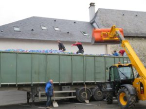 1er envoi de bouchons